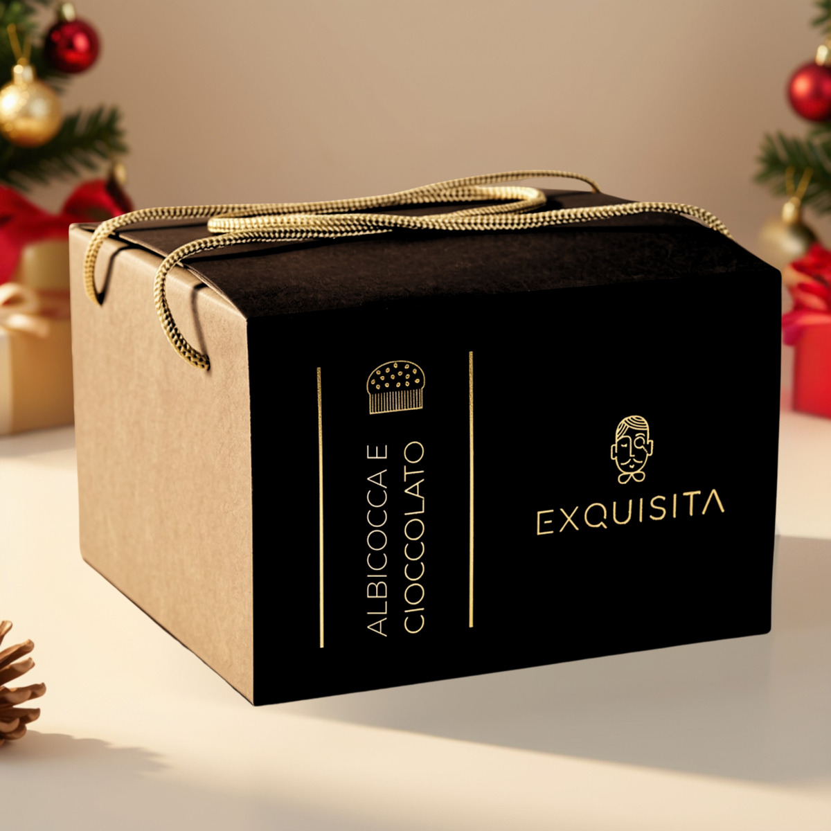 Panettone Cioccolato e Albicocca