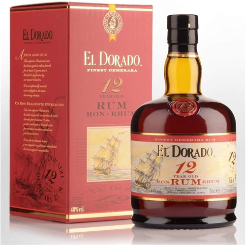 RUM EL DORADO 12 ANNI